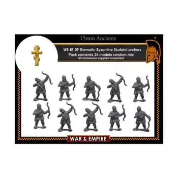 Скутатой (Лучники), War & Empire - Dark Ages Miniatures - Byzantine, Middle/Thematic (15mm)