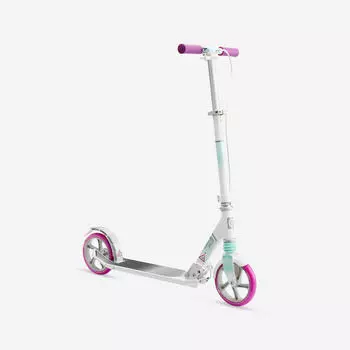 Скутер MID9 - белый/фиолетовый Oxelo