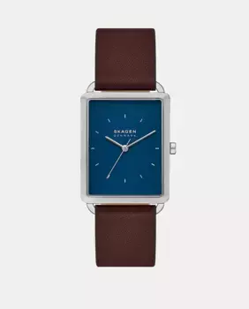 SKW6930 Темно-коричневые кожаные мужские часы Skagen