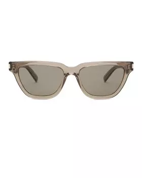 SL 462 Солнцезащитные очки Sulpice Saint Laurent, коричневый/серый