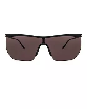 SL 519 Солнцезащитные очки-маска Saint Laurent, черный