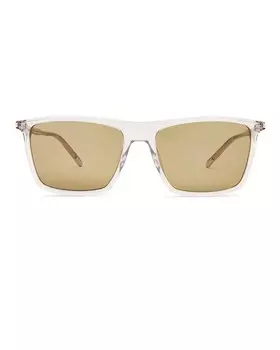 SL 668 Солнцезащитные очки Saint Laurent, бежевый/коричневый