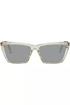 SL 737 Mica тонкие солнцезащитные очки Saint Laurent, мультиколор