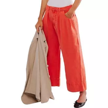 Сладкие разговоры брюки чинос Free People, красный