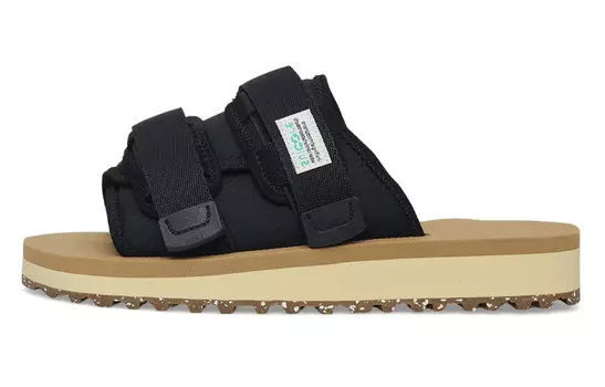 Слайд Мужской бежевый/черный Suicoke