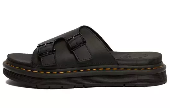 Слайд Мужской Черный Dr.Martens
