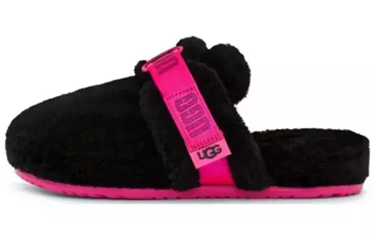 Слайд Мужской Черный/Розовый Ugg