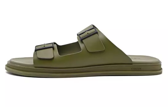 Слайд Мужской Оливковый Зеленый Pedro