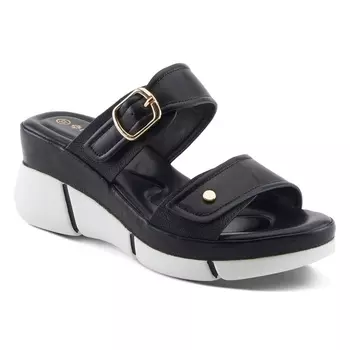 Слайд-сандалии на танкетке Valinda Patrizia, black