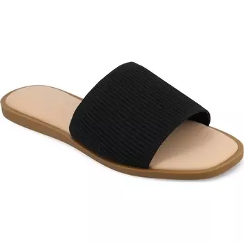 Слайд-сандалии Prisilla Journee, black fabric
