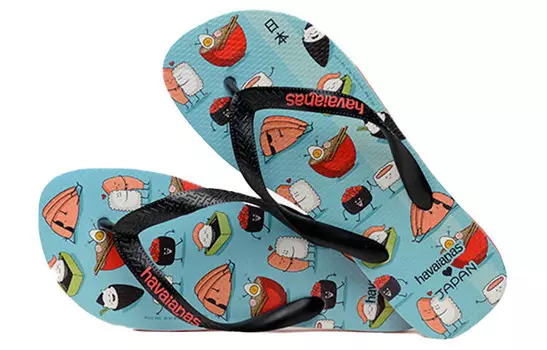 Слайд унисекс синий Havaianas