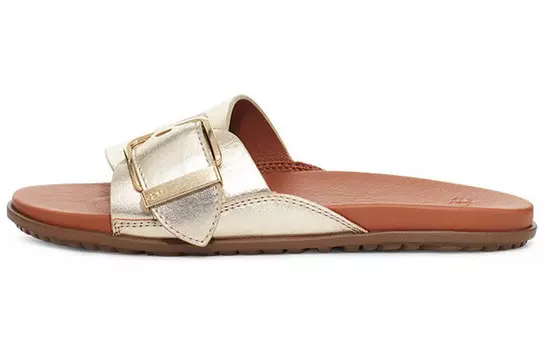 Слайд женский бледно-золотой Ugg