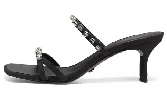 Слайд женский черный Charles&Keith