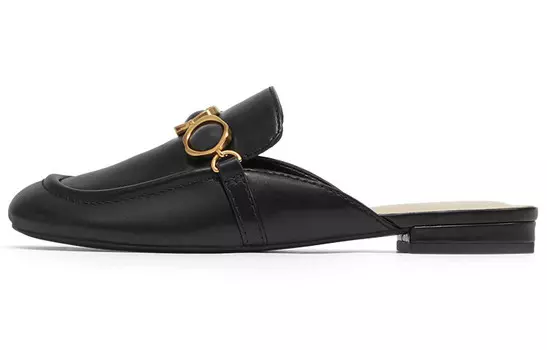 Слайд женский черный Charles&Keith