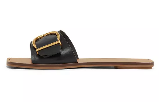 Слайд женский черный Charles&Keith