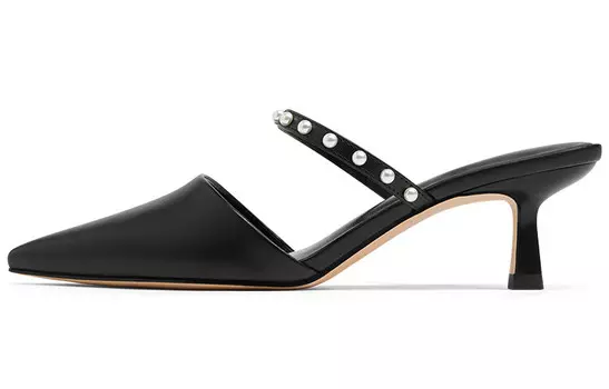 Слайд женский черный Charles&Keith