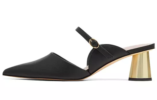 Слайд женский черный Charles&Keith