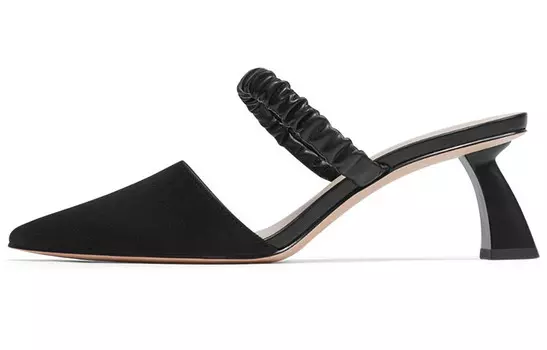 Слайд женский черный Charles&Keith