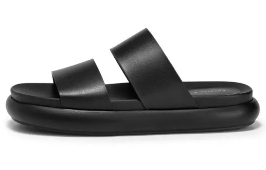 Слайд женский черный Charles&Keith