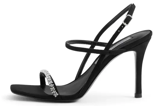 Слайд женский черный Charles&Keith