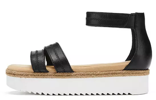 Слайд женский черный Clarks