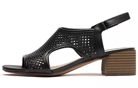 Слайд женский черный Clarks