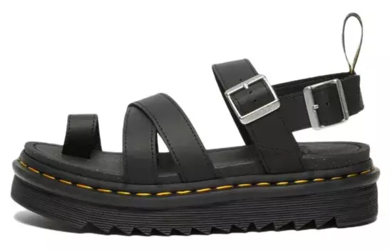 Слайд женский черный Dr.Martens