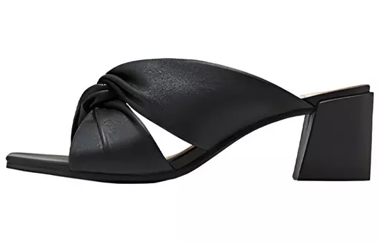 Слайд женский черный Ecco