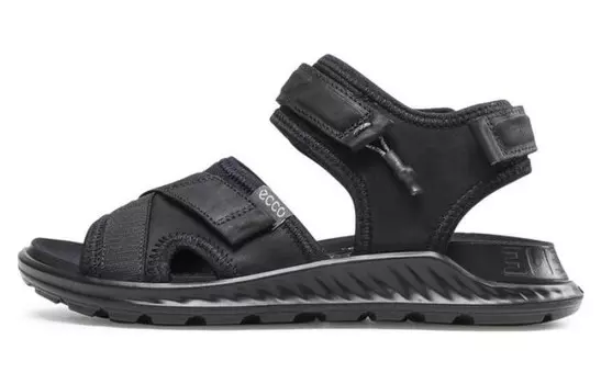 Слайд женский черный Ecco