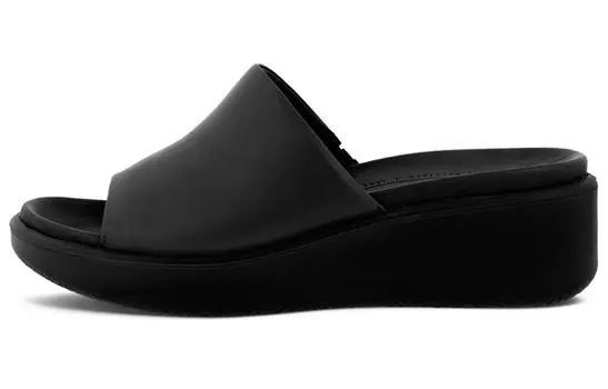 Слайд женский черный Ecco