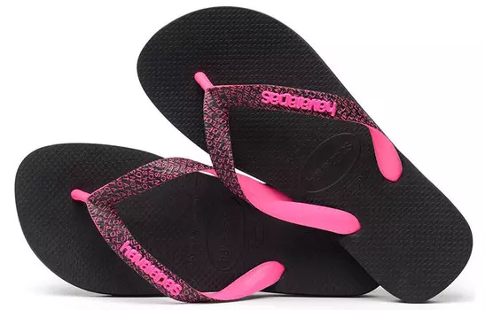 Слайд женский черный Havaianas