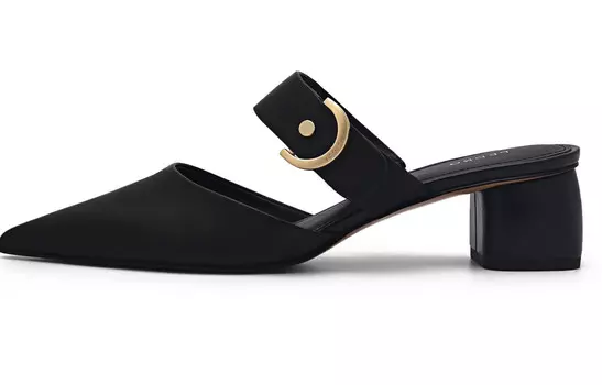 Слайд женский черный Pedro