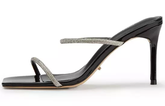 Слайд женский черный Tony Bianco