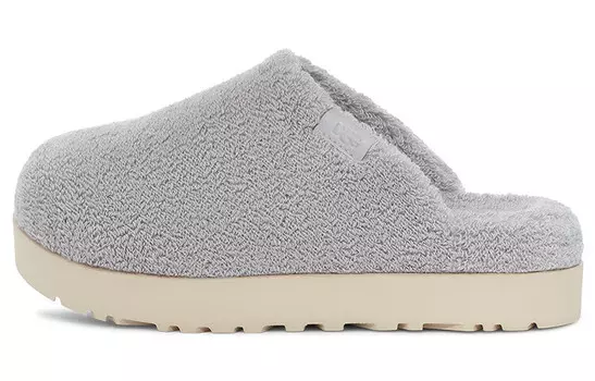 Слайд женский металлик серый Ugg