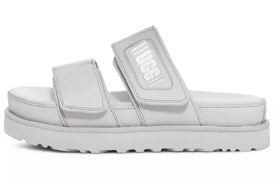 Слайд женский металлик серый Ugg