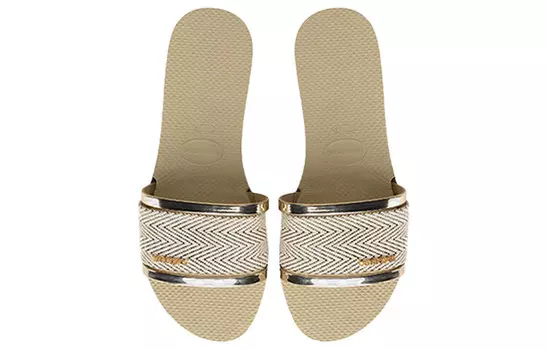 Слайд женский песочно-серый Havaianas