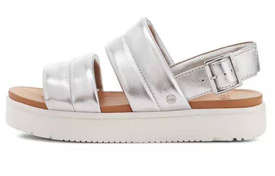 Слайд женский серебряный Ugg