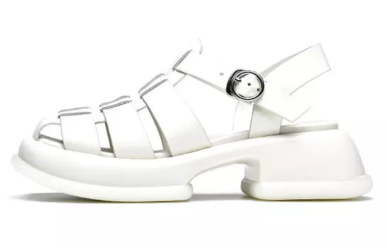 Слайд женский жемчужно-белый Beau Today