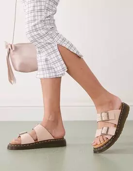 Слайды Dr Martens Josef в розовом