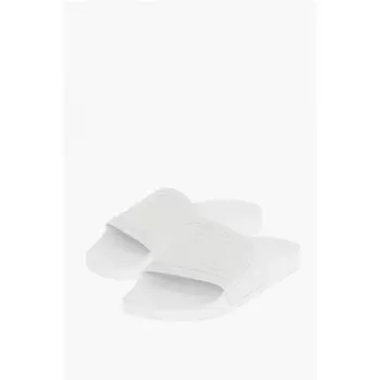 Слайды MM6 однотонные с тисненым логотипом Maison Margiela, White