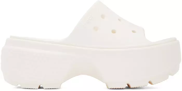 Слайды Off-White Stomp Crocs