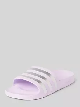Слайды с этикеткой, модель «ADILETTE AQUA» ADIDAS SPORTSWEAR, сиреневый