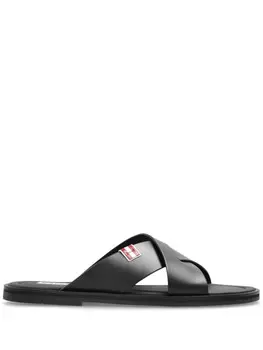 Слайды с логотипом Bally, черный