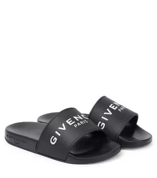 Слайды с логотипом Givenchy, черный