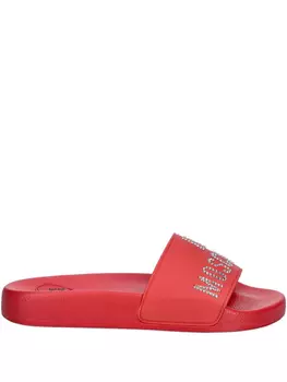 Слайды с логотипом Love Moschino, красный
