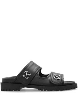 Слайды с логотипом Off-White, черный