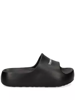 Слайды с логотипом Tommy Jeans, черный