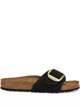 Слайды с пряжкой Madrid Birkenstock, черный
