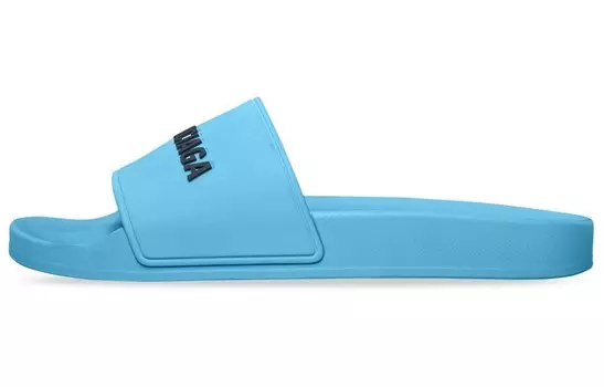 Слайды с рельефным логотипом Balenciaga