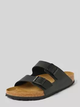 Слайды с застежкой-пряжкой модель «Аризона» Birkenstock, черный